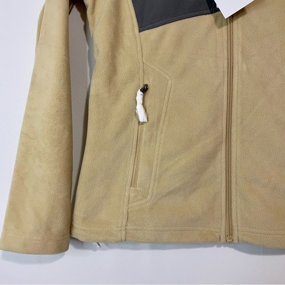 North End Women’s Casual Fleece Zip Up Jacket Stone Graphite Size Medium NWT - Picture 3 of 8